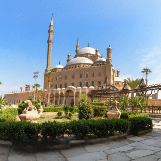 The Muhammad Ali Mosque in Cairo is an iconic Ottoman mosque with breathtaking city views - 8 Days Cairo, Aswan, Luxor and Fayoum Tour