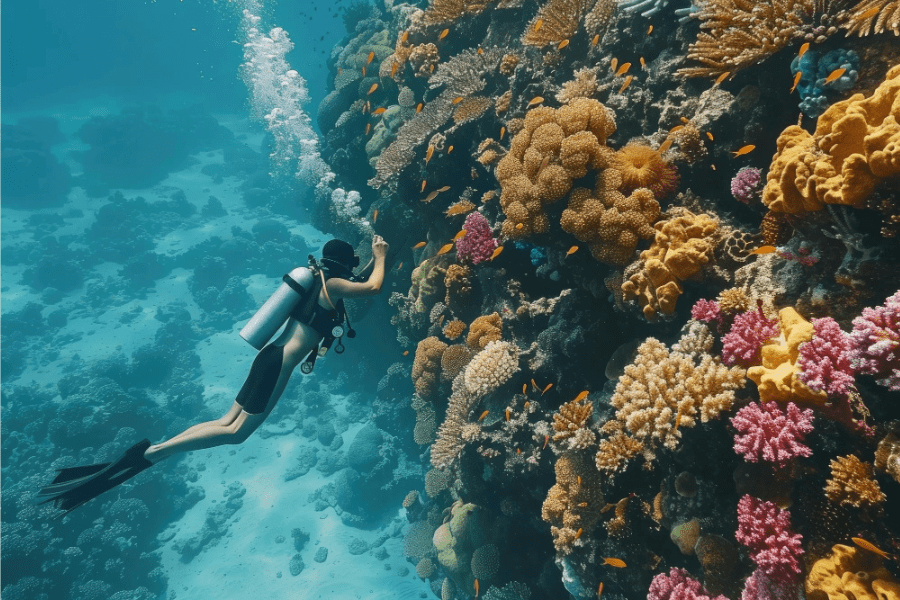 Dive into the Red Sea’s vibrant underwater world - 7 Days Cairo & Hurghada Holiday