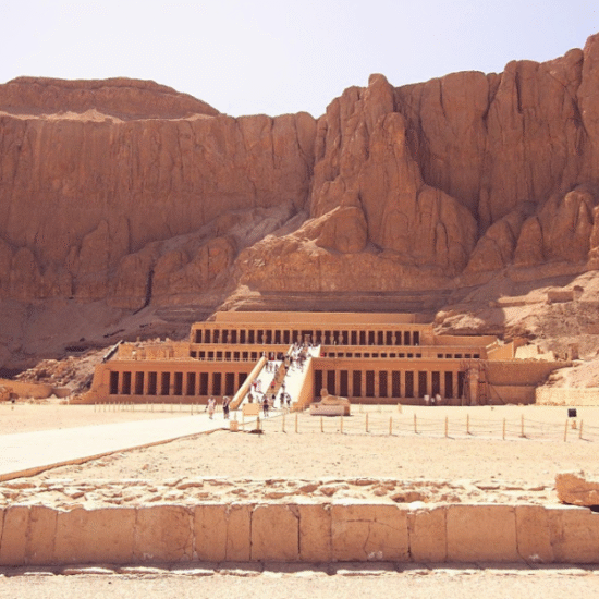 Temple of Hatshepsut - A marvel of ancient Egyptian architecture - 15 Days Cairo, Sharm El Sheikh, Nile Cruise & Alexandria Tour Package