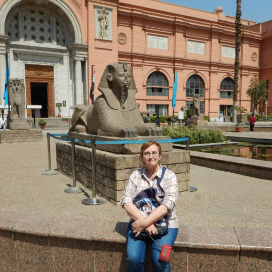 The Egyptian Museum in Cairo showcasing ancient artifacts.