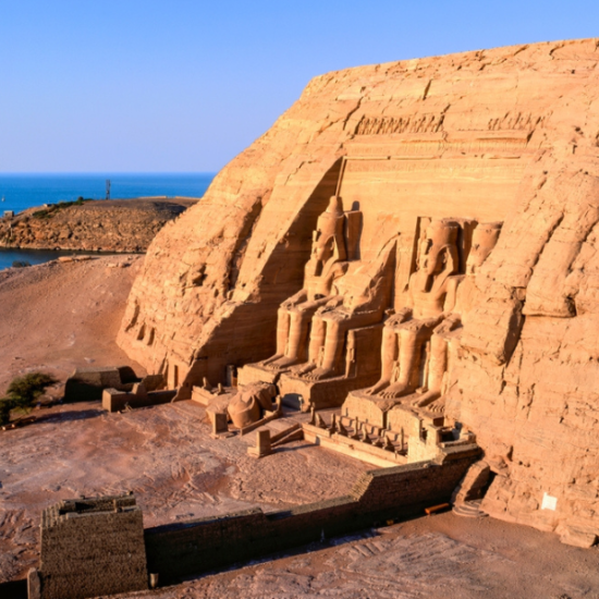 Abu Simbel Temple in southern Egypt