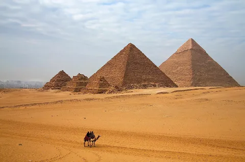how were pyramids built step by step