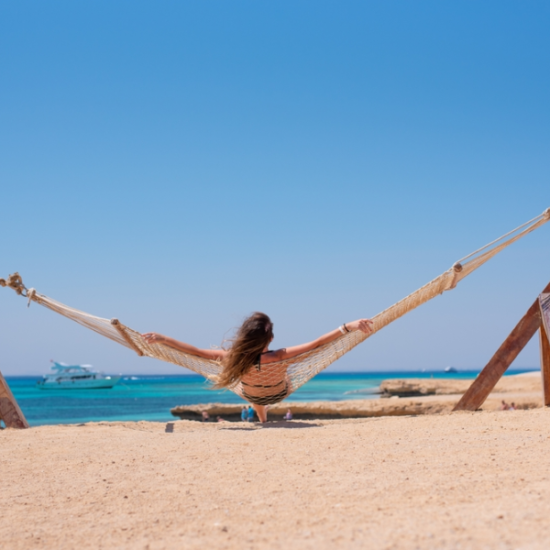 Beach relaxation in Hurghada - 15 Days Egypt Trip