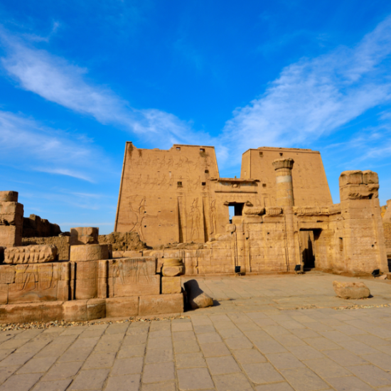 emple of Edfu dedicated to Horus - 14 Days Cairo, Hurghada, Nile Cruise & Alexandria Tour