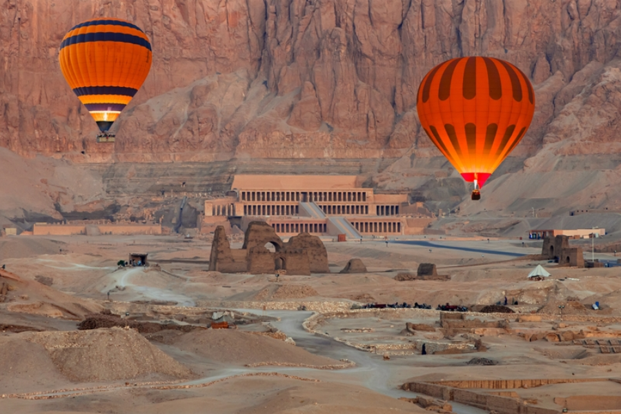 7 Days Cairo Nile Cruise and Alexandria Tour - Mortuary Temple of Hatshepsut in Luxor.