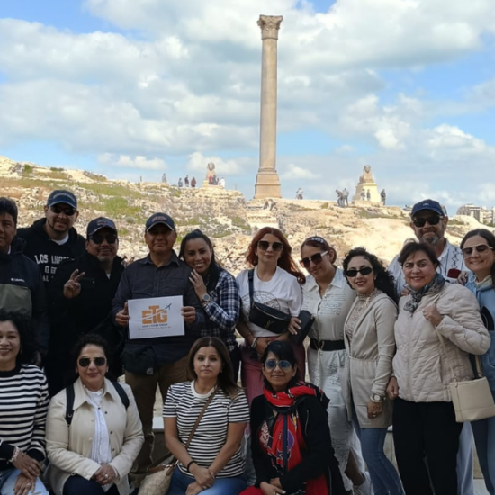 Pompey’s Pillar in Alexandria - 15 Days Cairo, Luxor, Aswan, Abu Simbel, Hurghada & Alexandria
