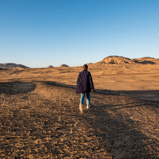 The Black Desert near Bahariya Oasis – 5 Days Bahariya Oasis Tour from Cairo