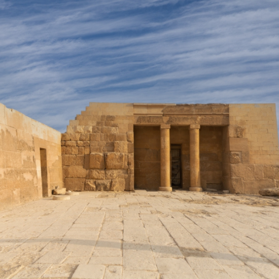 Khafre’s Valley Temple near the Sphinx - Day trip to Cairo from El Gouna by Vehicle.