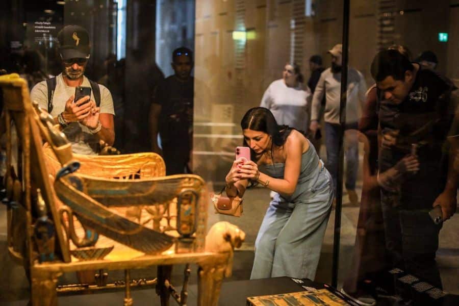 Política de fotografía del Gran Museo Egipcio - Egypt Tours Group (ES)