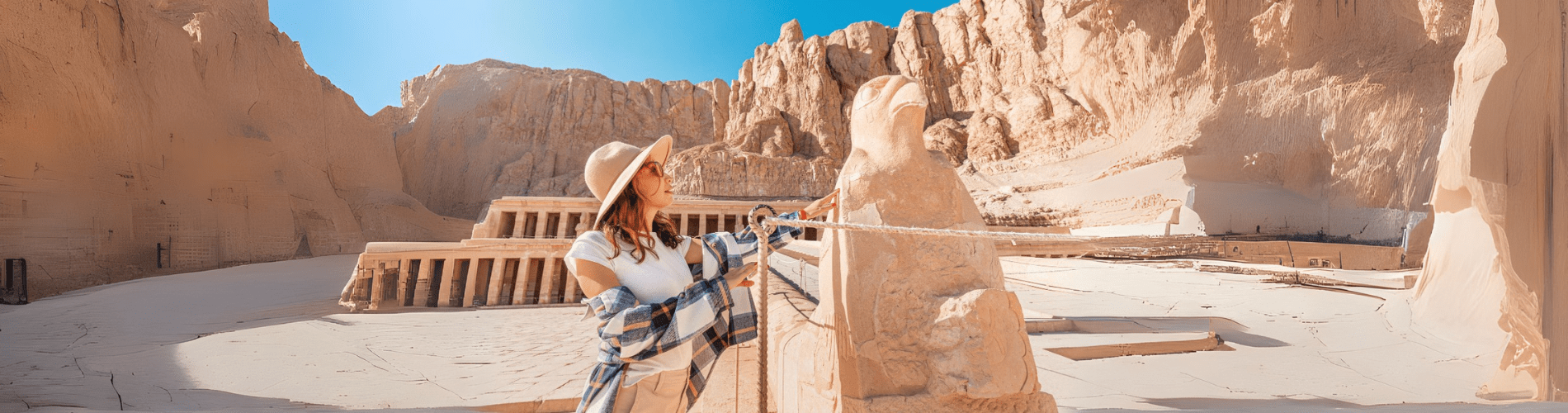 2 Days Luxor and Aswan Trip from Cairo - A quiet moment at Hatshepsut Temple, where history and architecture meet in harmony