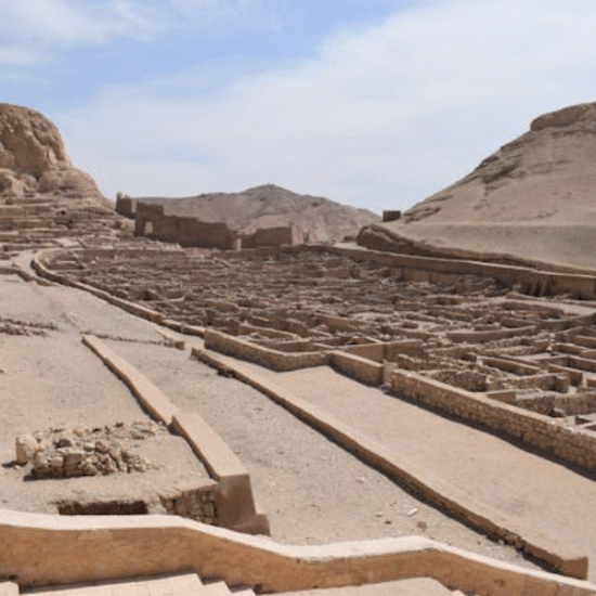 Deir el-Medina – Ancient workers’ village and temple in Luxor.
