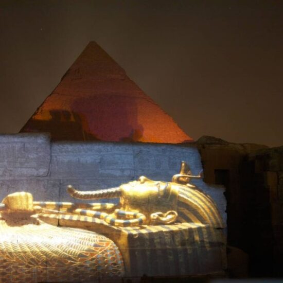 Espectáculo de Luz y Sonido en las Pirámides de Guiza - Espectáculo de Luces en las Pirámides de Egipto