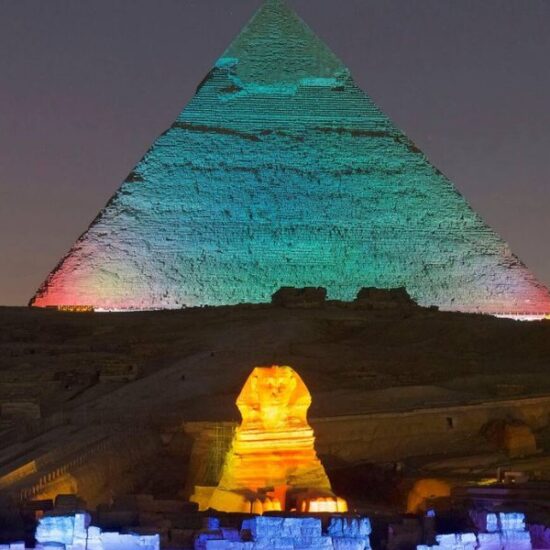 Espectáculo de Luz y Sonido en las Pirámides de Guiza - Espectáculo de Luces en las Pirámides de Egipto