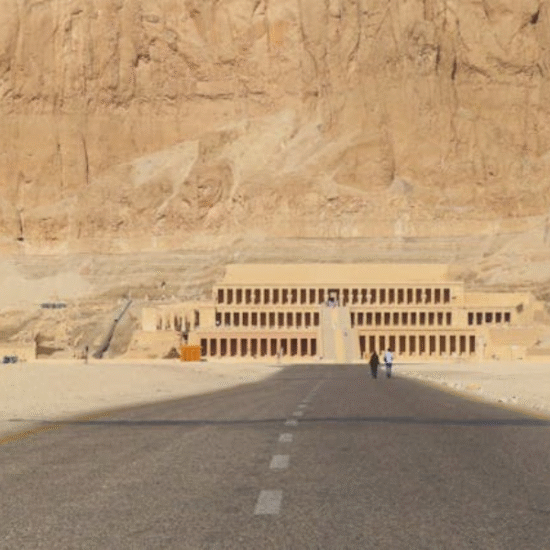 Hatshepsut Temple — power, elegance, and divine legacy. Visit it with Egypt Tours Group - 4 Days Cairo & Nile Cruise Tour from Hurghada