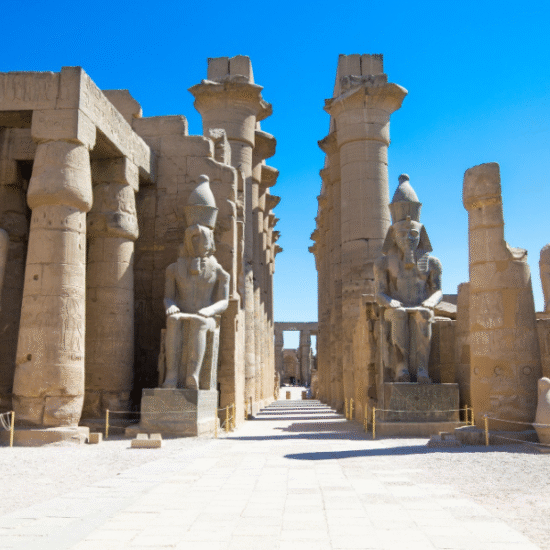 Interior of Karnak Temple in Luxor, Egypt - 5 Days Nile Cruise from Cairo​