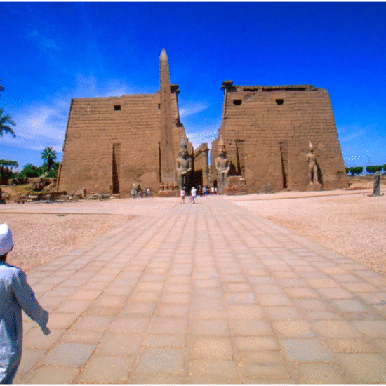 Stones of Luxor Temple glow with stories that never faded - 2 Days Luxor Tour from Cairo by Plane.