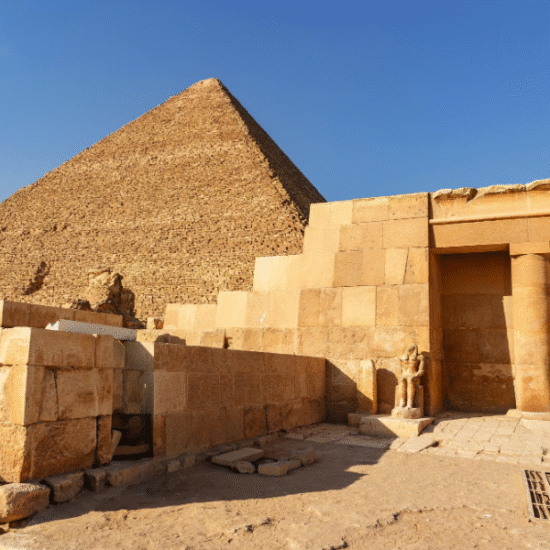 The Valley Temple in Giza, Egypt – ancient mortuary temple near the Sphinx - 2 Days Cairo Trip including the Grand Egyptian Museum