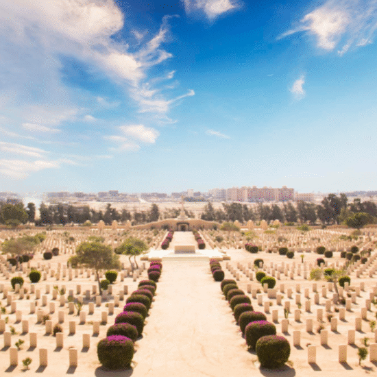 The Commonwealth War Cemetery, El Alamein - Al Alamein Day Tour from Cairo