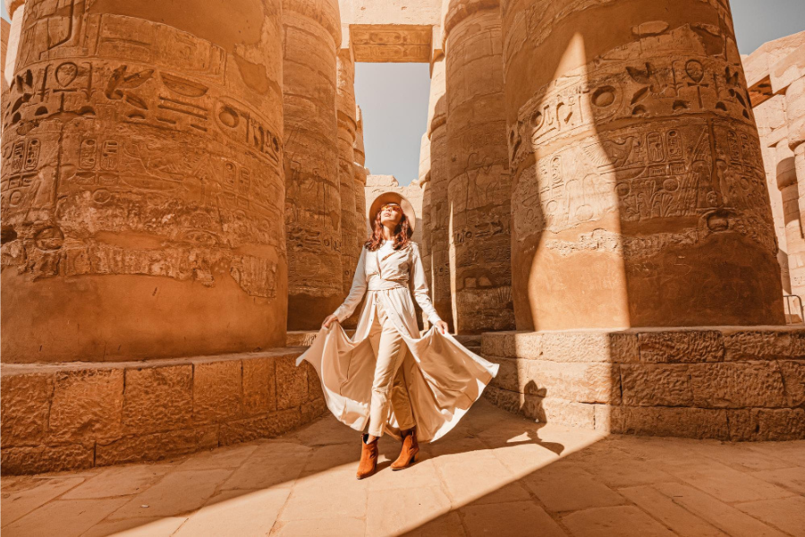 Karnak’s towering columns and open courtyards - 4 Days Egypt Easter Tour: Cairo & Luxor Holiday