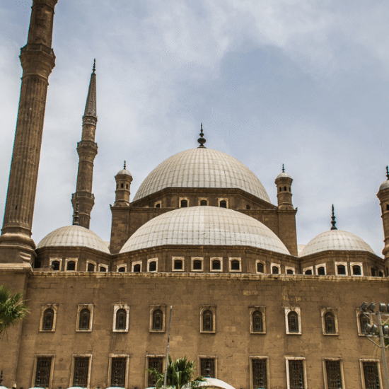 Ottoman-style mosque inside Cairo Citadel