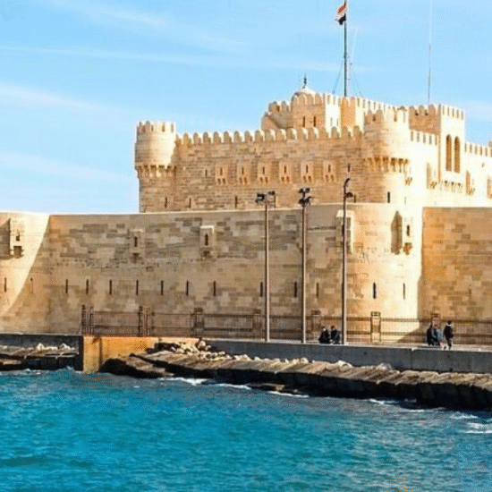 Sea-facing fortress in Alexandria - 5 Days Cairo and Alexandria Easter Holiday in Egypt