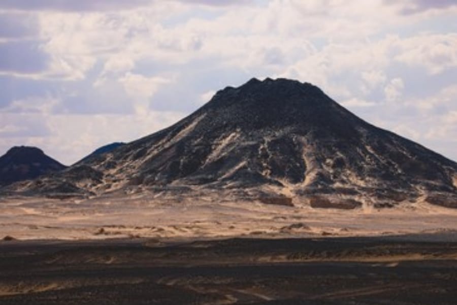 The Black Desert at Bahariya Oasis - Bahariya Oasis, Egypt - Egypt Tours Group