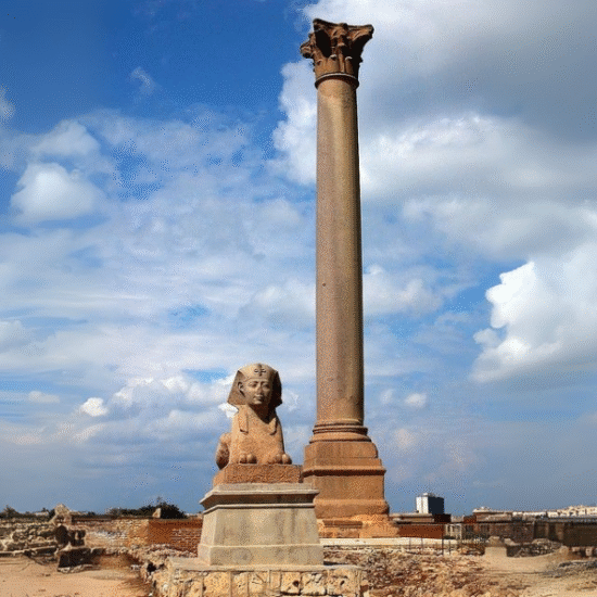 Pompey’s Pillar – Alexandria’s Timeless Landmark - 5 Days Egypt Honeymoon: Cairo, Luxor & Alexandria
