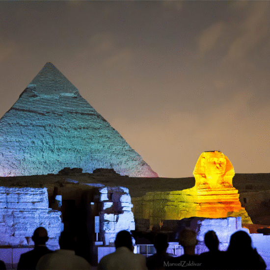 The Great Pyramids of Giza in Cairo, Egypt iconic ancient wonder and top Egypt travel destinatio - 5 Days Egypt Christmas Tour – Cairo, Luxor & Abu Simbel