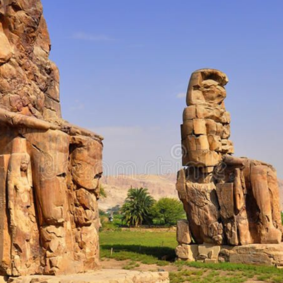 Silent guardians of history, bathed in sunlight