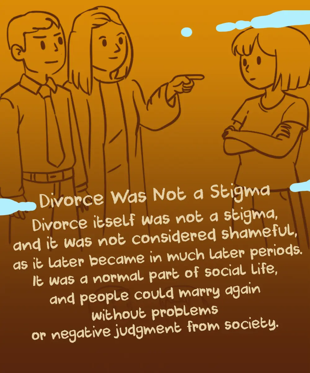 Social life in Ancient Egypt showing remarriage and family structures
