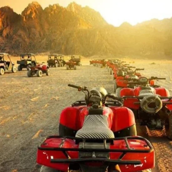 Beach buggy safari adventure in Hurghada desert