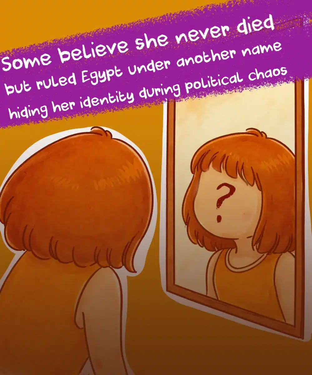 Theory showing Queen Nefertiti ruling Egypt under another royal identity during political chaos